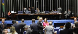 Plenário do Senado durante votação do Marco Civil da Internet (Foto: Waldemir Barreto/Agência Senado)